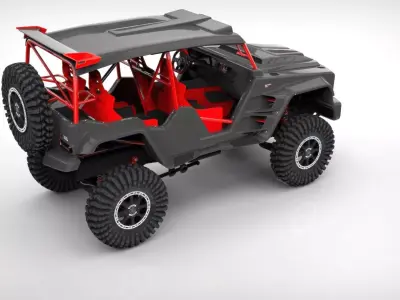 brabus crawler 2025   Low-poly 3D model
