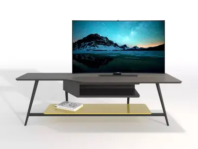 OCTET TV UNIT ROCHE BOBOIS  Tv stand Low-poly 3D model 3D model