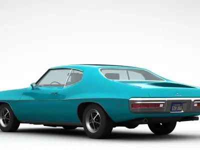 Pontiac LeMans 1971 3D model