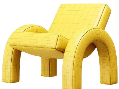 ARCO LOUNGE CHAIR 3D model