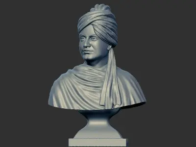 Swami Vivekanand Bust 3D print model
