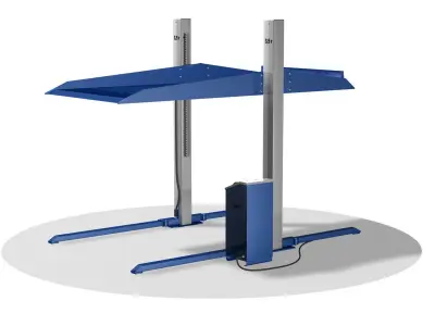  Two tier car parking 3D model