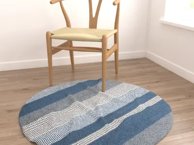 Rugs No 1030 Low-poly 3D model