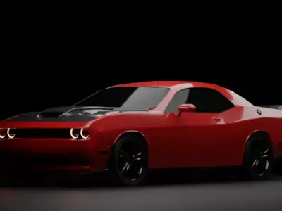 Dodge challenger 3D print model purchase
