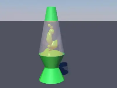 Lava Lamp 3D model