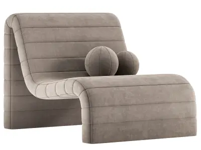 Zurich Occasional Chair  3D model
