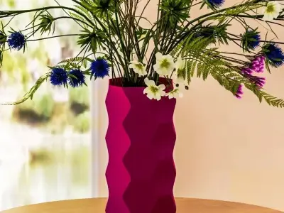 Hexa Vase  3D print model