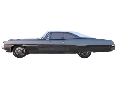 Pontiac Bonneville 1968 3D model