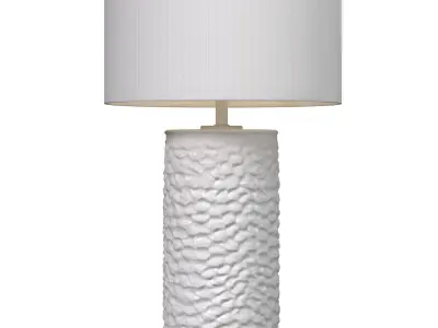 Modern Style Table Lamp Coral Sculpture Nightstand Table Lamp 3D model