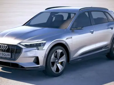 Audi e-tron 2020 3D model