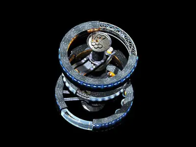 Satellite-Spaceship-Xingxu 05 3D model