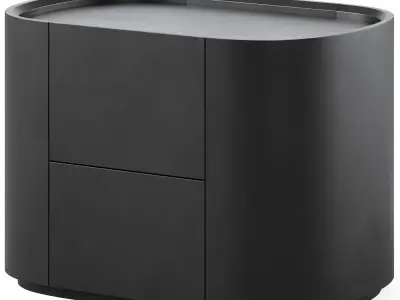 Bedside table Lagom by Ellipse 3D model