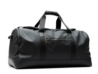 Sleek Duffel Bag D Model Pack Low-poly 3D model