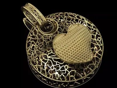 Ultra Vision Pendant  3D print model shop