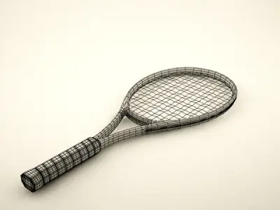 Tennis Racket 3D model