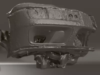 GOLF 3 COLD AIR INTAKE 3D print model