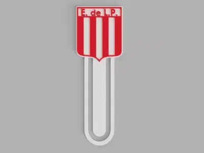 Club Estudiantes de La Plata Shield Logo Football Club Bookmark Free 3D print model