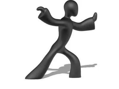 Decor figure 3D Model Collection