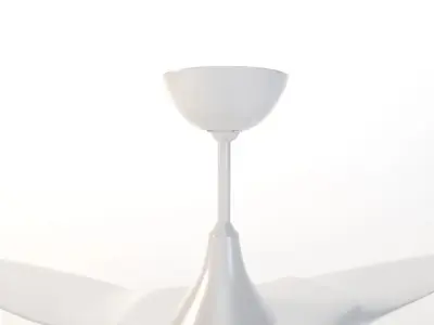 Haiku I Series Universal Mount Outdoor Ceiling Fan 3D model