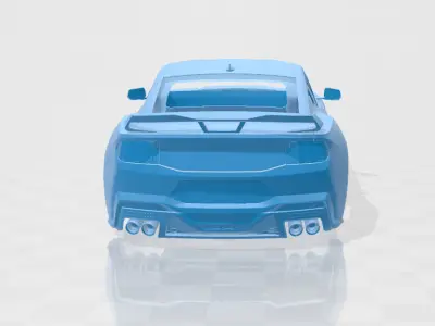 Mustang Dark Horse 2024 - Body Car for 3D Printing 3D print model