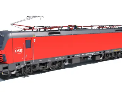 Siemens Vectron Danish Railways DSB 3D model