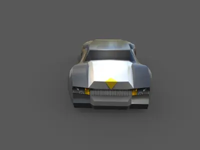 LUXURY LIMOUSINE   Low-poly 3D model