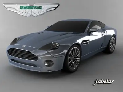 Vanquish S V12 std mat 3D model