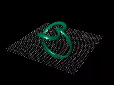 Minimal Abstract Ring 15 3D print model