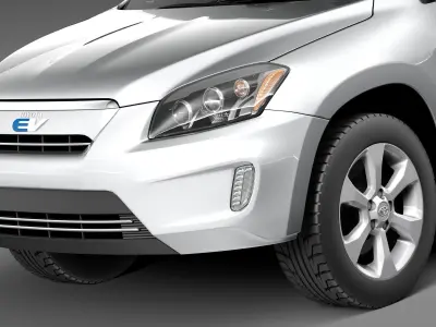 Toyota RAV4 EV 2013 3D model