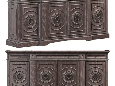 EMPEROR SIDEBOARD by Bakerfurniture 3D model