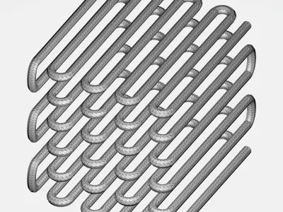 Condenser Coil 3D print model