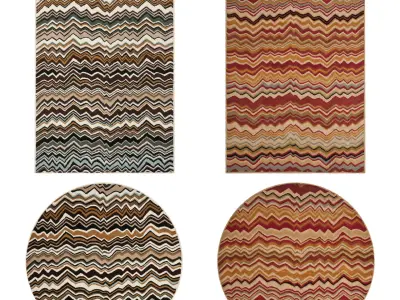 Rugs No 97 Low-poly 3D model