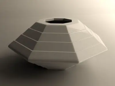 Small flowerpot 3 3D print model