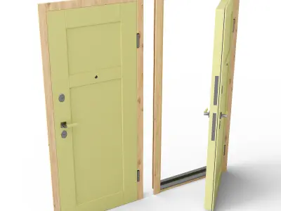 Kaly Door 3D model