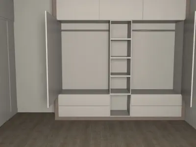closet Free 3D model