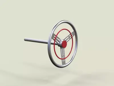 Stearing wheel 7 3D model