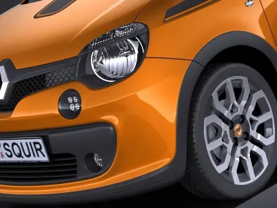 Renault Twingo GT 2017 3D model