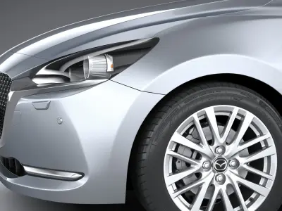Mazda 2 2020 3D model