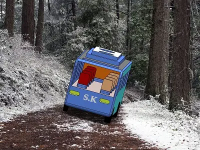 3D modelled BUS 3D model