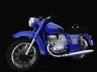 Moto planeta ij-2 3D model