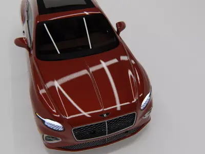 Bentley Continental GT Speed Alternative Variant 2025 Low-poly 3D model