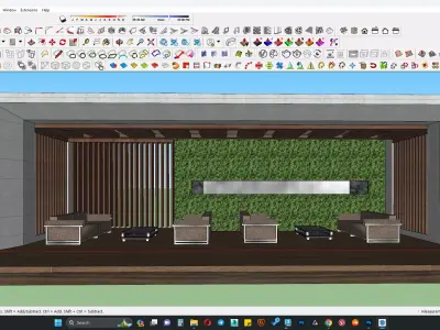 Pavilion 3d model 3D model purchase