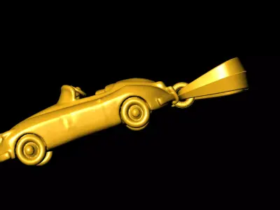 Car pendant charms - one inch pendant 3D print model purchase