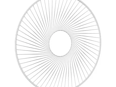 Wall panel Anush  80 cm 3D model