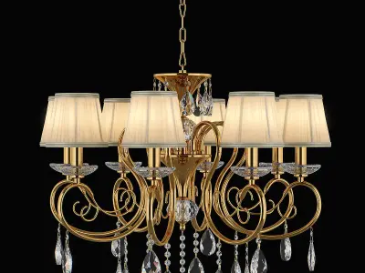 69308x Ricerco Osgona Chandelier 3D model