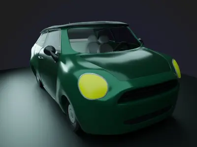 Cartoon Car 3D model