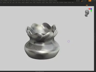 vase 3d print 750  3D print model