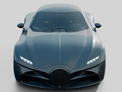 Unbranded Generic Sportscar 3D model