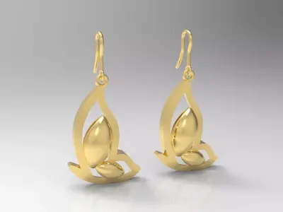 Half-set Jewelry model Texture