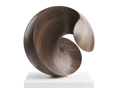 Abstract sculpture by Vlastimil Beranek 3D model